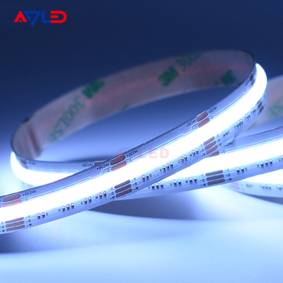 Tira flexible de la luz RGBWW RGBW LED de la decoración de la MAZORCA 24V del ODM los 896chips/M del OEM
