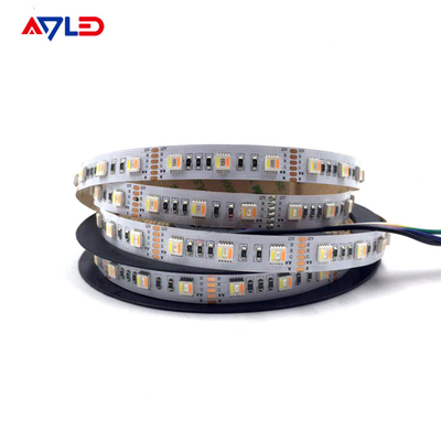 Luz de tira elegante teledirigida del LED RGB CCT 6 Pin Color Changing 5050 24V 5 en 1